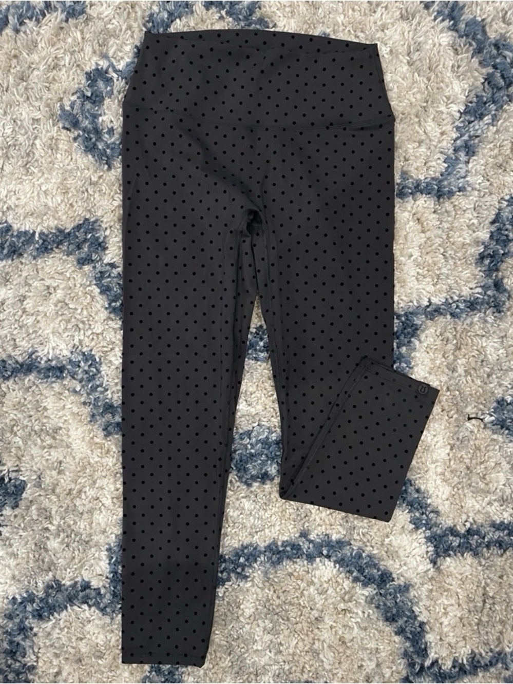 lululemon athletica Black Polka Dot Jacket & Leggings Set - Picture 4 of 6